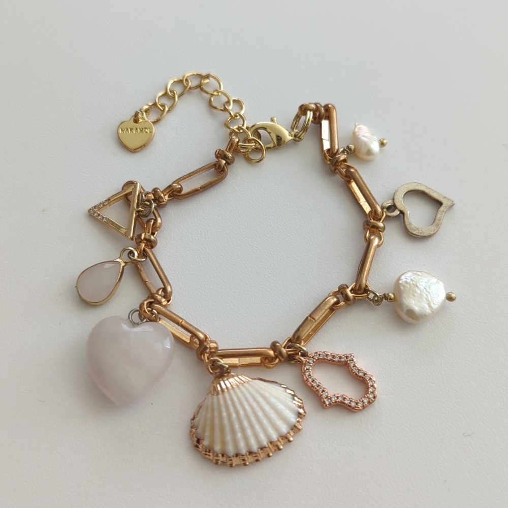 Anthropologie Evie Charm Bracelet